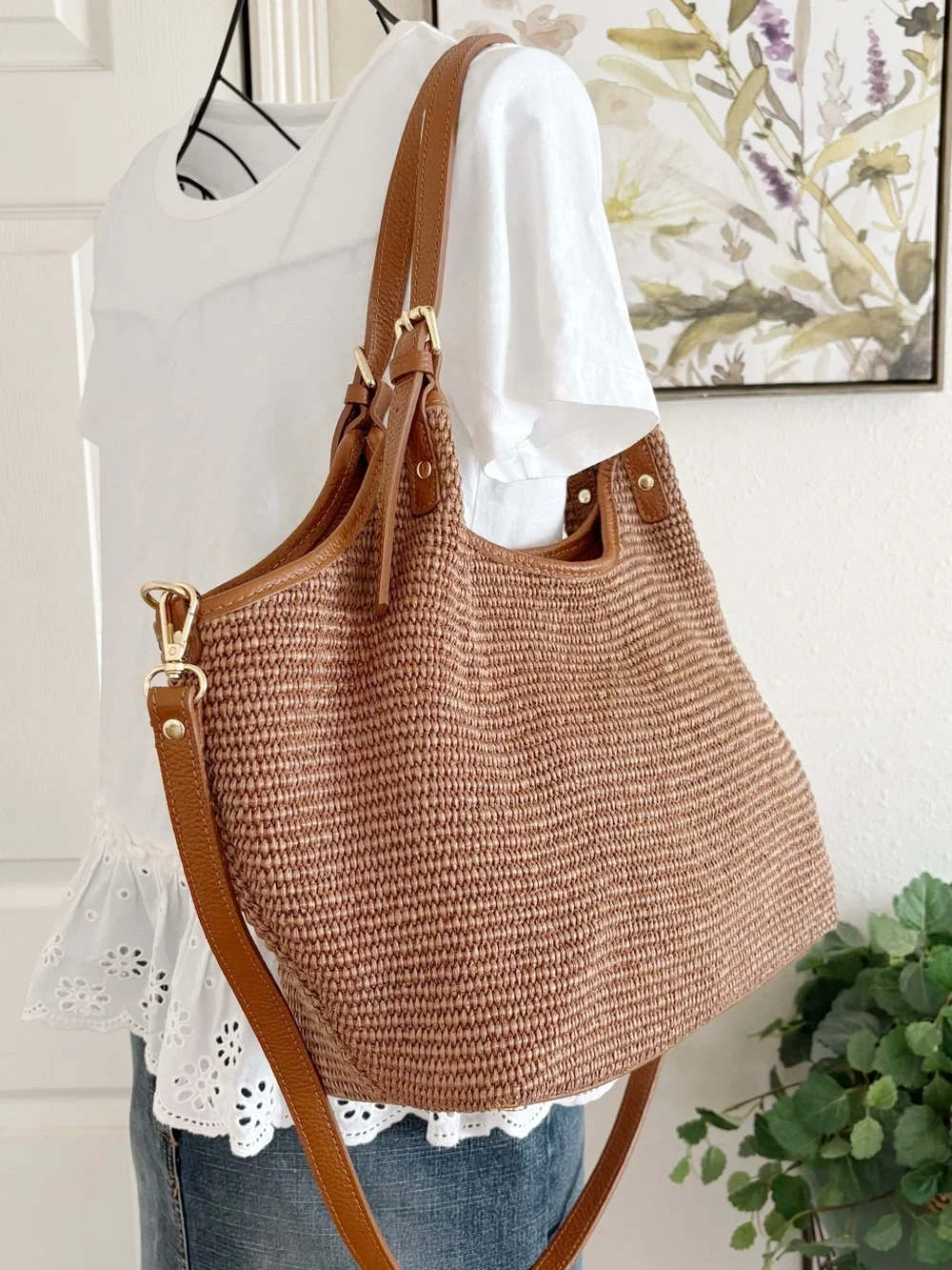 Vera Pelle spacious woven